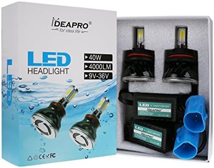 Aokland LED Headlight Bulbs All-in-One Conversion Kit - 9007 -7,200Lm 80W 6000K Cool White CREE