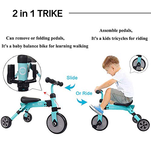 1 XJD+Toddler+Tricycle+Glide+Balance
