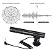 Video Microphone, Camera Microphone for Canon, Sony, Nikon, DSLR Camera/DV, Photography Interview Microphone with 3.5mm Interface (Not for Canon T5i,T6)