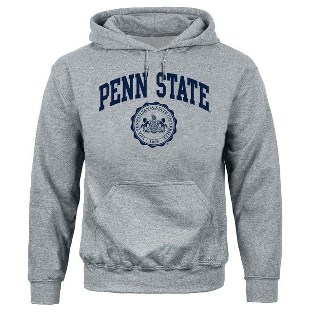 Barnesmith Pennsylvania State University PSU Nittany Lions Hooded Sweatshirt, Heritage, Charcoal Grey, XX-Large Image