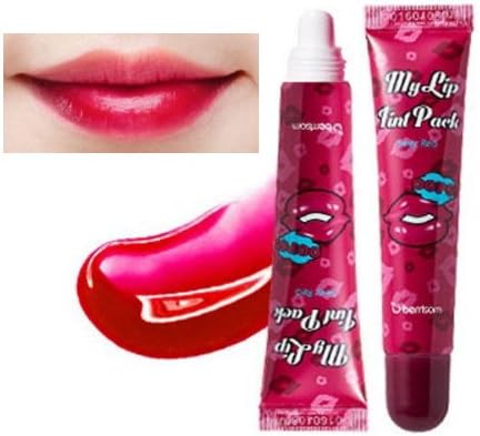 Berrisom - My Lip Tint Pack - Lip color for drawing - Lipstick - Lip Gloss - Make Up- Lip Care (Sexy Red)