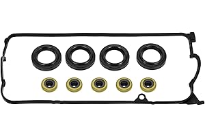 Valve Cover Gasket by Ortopia 12341-PLC-000,12030-PLC-000 12030-PLC-010,VS50606R Compatible with 2001-2005 Honda Civic Acura 