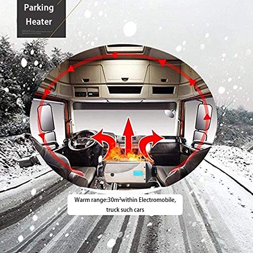 Barbella 5KW 12V Air Diesel Heater Digital Thermostat Parking Heater for Caravan Motorhome and Bus