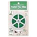 KLOLKUTTA Garden Plant Twist Tie with Cutter, 164 Feet Sturdy Plastic Multi-Use Reusable Rubber Coated Metal Utility Tie for Gardening, Home, Office (Green) (1 Pack)thumb 1