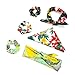 6Pcs Floral Print Hair Scrunchies Satin Elastic Hair Bands Hair Scarf Bohemian Style Ponytail Holder Ties Vintage Hair Accessories for Women Girls