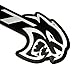 ERPART SRT Hellcat Head Street Racing Technology Aluminum Emblem Badge Nameplate Logo Decal Hell Cat Rare JDM Compatible with Dodge Charger Challenger Jeep Chrysler