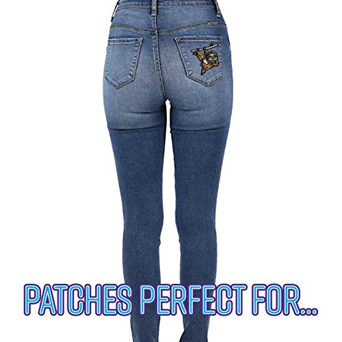 Pot Smoking Pals Lazy Hanging Sloth - Iron on Embroidered Patch Applique