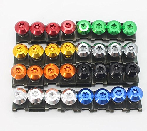 Motorcycle Fairing Bolt Kit Screws Fasteners Fixing Sportbike Pack for Yamaha Honda Kawasaki Suzuki BMW