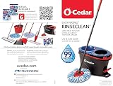 O-Cedar EasyWring RinseClean Microfiber Spin Mop Bucket Floor Cleaning System view 18
