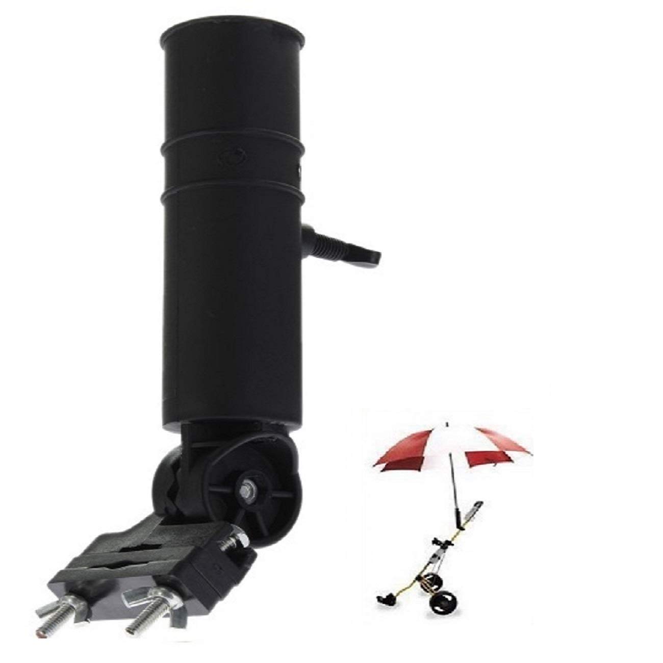 LL-Golf® Universal Umbrella Holder for the Golf Trolley/Parasol Holder