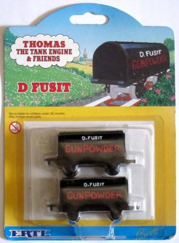 D Fusit Gunpowder Cars for Thomas the Tank Engine Ertl