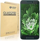 (2 Pack) Nexus 6P Glass Screen protector,Vinso Tech [9H Hardness] [Crystal Clear] [No-Bubble] Tempered Glass Screen Protector for Huawei Google Nexus 6P,