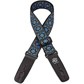 Lock-It Straps Retro Vintage Series jacquard Strap with Locking Ends - Minstrel