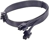 Gintai CPU Power Cable 8-Pin to 4+4-Pin for Cooler Master V700 V850 V1000 V1200 view 1