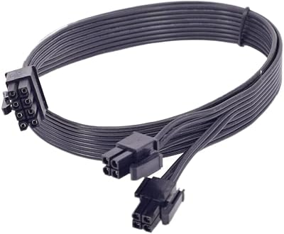 Gintai CPU Power Cable 8-Pin to 4+4-Pin for Cooler Master V700 V850 V1000 V1200