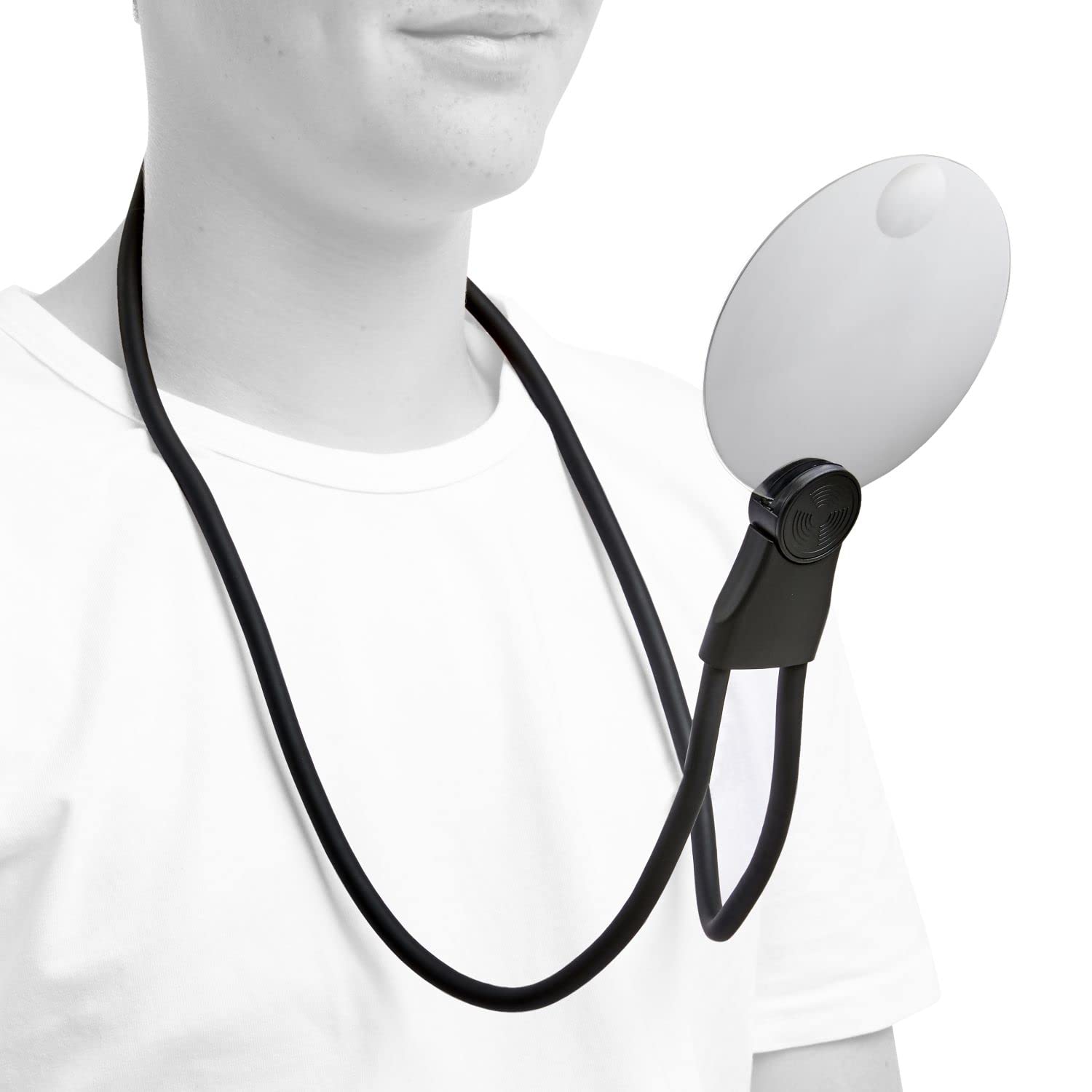 FALINGO 3-in-1 Magnifying Glass Magnifier Neck Cord Hands Free Desk Magnifier With Stand Handheld Magnifier Optical Magnification To 200% Or 400%