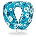 Cabeau Evolution Memory Foam Travel Pillow - The Best Neck Pillow with 360 Head & Neck Support, Blue Tropic