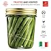 Bormioli Quattro Stagioni Wide Mouth Mason Jars 10 ¾ Ounce Glass Jar with Metal Airtight Lid Canning Jar for Jam, Jelly, Honey, Great Pickling, Preserving, Meal Prep, Food Storage, Salad Jar (12 Pack)