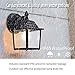 LPINYE Porch Light Exterior Wall Light Simple Modern Wall Lantern Waterproof Aluminum Wall Mount Light for Entryway, Doorway, Corridor, Balcony, Patio and Porch（UL Listed）