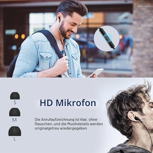 USB C Headphones with Microphone In-Ear Headphones for Samsung Galaxy S26 S25 S24 S23 Ultra S22 S21 FE A56 A55 A35 A54 5G A16 USB C Headset with Volume Control for iPhone 15 16 17 Pro Max Air iPad 10