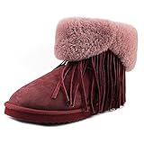 Koolaburra Haley Ankle II Women Round Toe Suede Winter Boot
