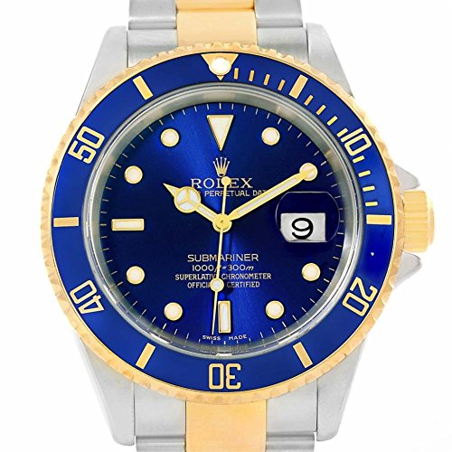 Rolex Submariner automatic-self-wind mens Watch 16613 (Certified Pre-owned)