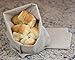 100% Natural Linen Bread Bags, Ideal for Homemade Bread, Artisan Bread, Unbleached, Reusable Food Storage, Housewarming, Wedding Gift