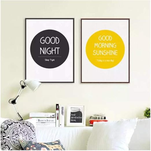 Huizheng Decoracion Moderna Buenas Noches Y Buenos Dias Sol