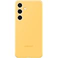 SAMSUNG Galaxy S24+ Plus Silicone Phone Case, Protective Cover with Color Variety, Smooth Grip, Soft and Sleek Design, Snug Fit, US Version, EF-PS926TYEGUS, Yellow