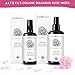 Alteya Organics Rose Water USDA Certified Organic Facial Toner, 3.4 Fl Oz/100mL Pure Bulgarian Rosa Damascena Flower Water, Award-Winning Moisturizer Miron Biophotonic Glass Spray Bottle