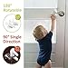 Outsmart Child Proof Door Lever Lock [3 Pack] - 3M Adhesive Child Safety Baby Proofing Door Handle Lock, Anti Lock-Out Design for Bathroom/Bedroom/French Door - BabeCare Idea