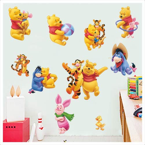 Pegatinas de pared Kibi Winnie The Pooh Friends Pegatinas Winnie the