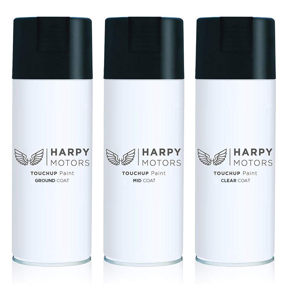Harpy Motors 12oz Aerosol Spray Paint Kit Tri Coat Compatible with 2018-2018 Mazda MX5 Miata 46V Sou