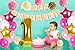 Treasures Gifted 1st Birthday Decorations Kit Pink and Gold for Girls Birthday Party Supplies Unicorn Happy Banner with Latex Foil Mylar Ornaments
