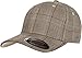 Flexfit Glen Check Cap L/XL Brown/ Khaki