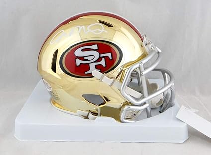 49ers chrome mini helmet Clearance
