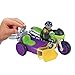 Teenage Mutant Ninja Turtles Pre-Cool Half Shell Heroes Motorcyle and Sidecar with Donatello Vehicle and Figure