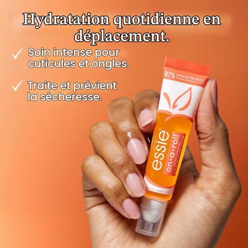 Soin Ongles Roll-On Hydratation Intense Cuticules Huile Abricot