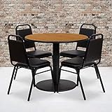 Flash Furniture 36'' Round Natural Laminate Table