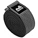 REEHUT Yoga Strap 8ft with Ebook - Durable Polyester Cotton Exercise Straps w/Adjustable D-Ring Buckle for Stretching, General Fitness, Flexibility and Physical Therapy Grey