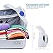 Portable Clothes Steamer, Fast Heat-up Powerful Handheld Garment Steamer, Fabric Steam Iron for Home and Travel (White)