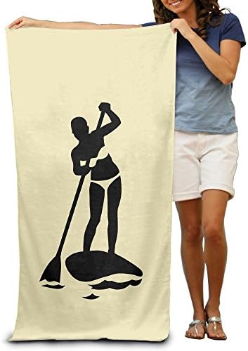 Sup Board Soft And Comfortable Unisex Beach Bathroom Bath Towel-Perfect For Home,Bathrooms,Pool And Gym
