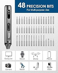 Vastar Mini Electric Screwdriver, 52 in 1 Precision