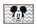Disney Mickey Mouse Chevron Tufted Bath Rug