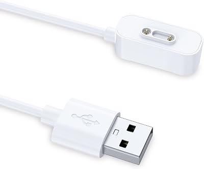 TiMOVO Smartwatch Charger for Xplora X5 X4 Play Magnetic USB Cable 3.3ft White