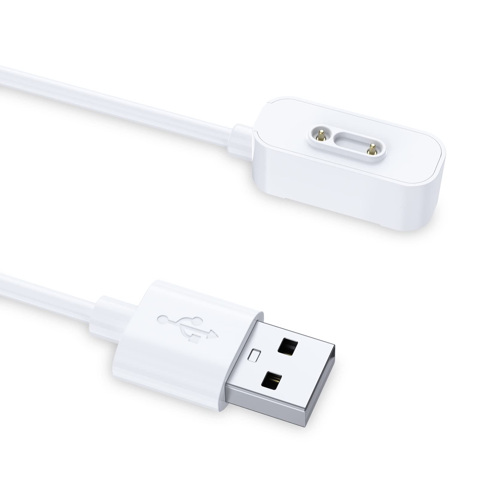 TiMOVO Smartwatch Charger Compatible with Xplora X5/X4, Magnetic USB Charging Cable 3.3ft/100cm, Replacement Charging Cable Cradle Accessories fit Xplora X5 Play/Xplora 4, White