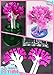 Hooshion Magic Growing Tree Snowflakes Paper Tree Magic Xmas Christmas Gifts Kids Toys for Children, Sakura Desktop Cherry Blossom Tree Decoration Novelty 2 Piece
