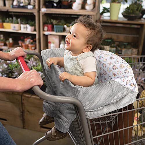 Boppy 4 and More Multiuse Cover, Spice Rainbow Arches, Quickdry UPF