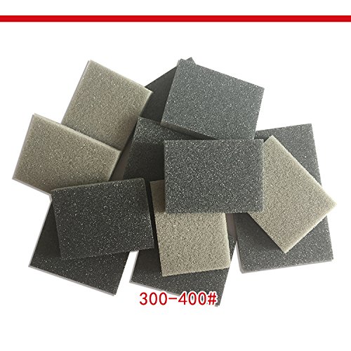 Sanding Sponge Abrasive Disc Sandpaper 30 x 40MM Wet & Dry 300 to 1500 Grit (Pack of 40)