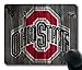 Ohio State Buckeyes Wood Look Mouse Pad, Customized Rectangle Mousepad Diy By Bestsellcase